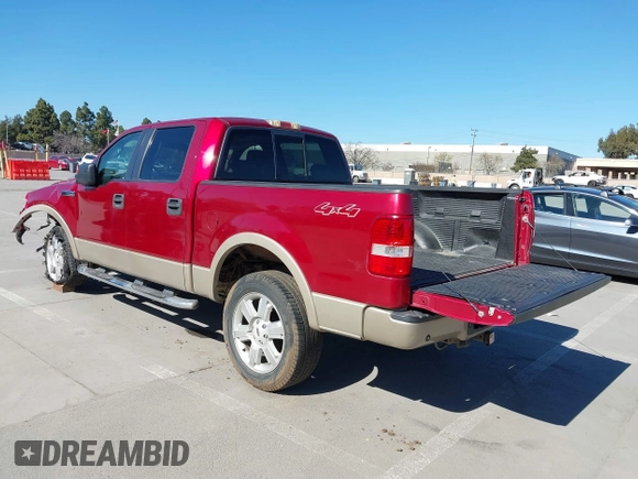 2008 Ford F-150 XLT with VIN 1FTPW14508FA60278, listed as a IAAI auction lot 41868870 with 118,222 mi miles. Bid and sale history available at carsss.com. Image 3.