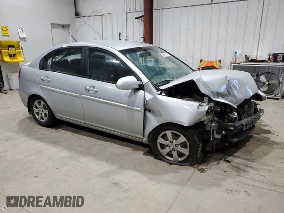 2008 Hyundai Accent GLS with VIN KMHCN46C98U204531, listed as a Copart auction lot 89265225 with 160,772 mi miles and Clean title. Bid and sale history available at DreamBid. Image 4.