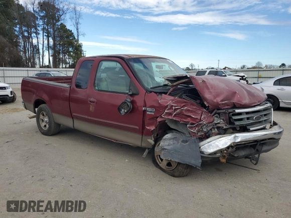 2003 Ford F-150 XL with VIN 1FTRX17W93NA02971, listed as a Copart auction lot 89216005 with 0 mi miles and Salvage Title. Bid and sale history available at carsss.com. Image 4.