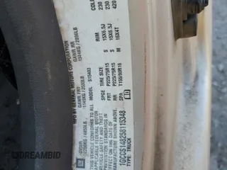 2005 Chevrolet Colorado LS Z85 z VIN 1GCCS148258115348, wystawiony jako Copart lot #56204555 z przebiegiem 148 167 mil mil oraz Szkoda całkowita • Salvage title. Historia ofert i sprzedaży dostępna na DreamBid. Obrazek 12.