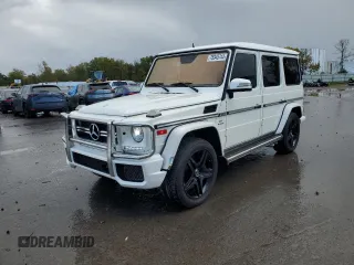 2016 Mercedes-Benz G-Class G 63 AMG with VIN WDCYC7DF2GX259909, listed as a Copart auction lot 75345744 with 73,367 mi miles and Salvage Title. Bid and sale history available at carsss.com. Image 1.
