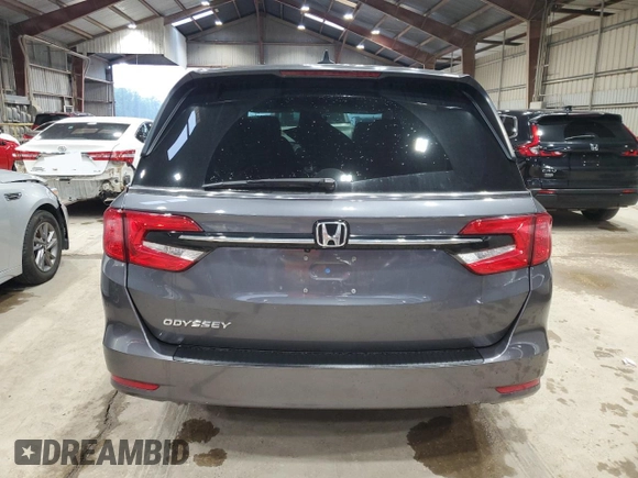 2024 Honda Odyssey EX-L с VIN 5FNRL6H63RB009705, выставлен на аукционе Copart как лот 56059715 с пробегом Не указан миль и Списание • Salvage title. История ставок и продаж доступна на DreamBid. Изображение 6.