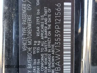 2009 BMW 3 Series 328i with VIN WBAWV13539P121566, listed as a Copart auction lot 42957385 with 155,670 mi miles and Salvage Title. Bid and sale history available at carsss.com. Image 12.