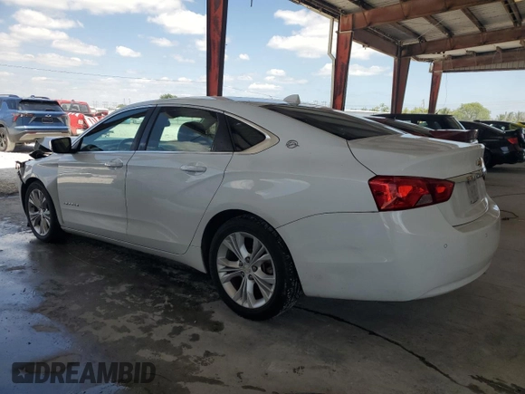2014 Chevrolet Impala LT with VIN 2G1115SL4E9263359, listed as a Copart auction lot 52239775 with 135,437 mi miles and Salvage Title. Bid and sale history available at DreamBid. Image 2.