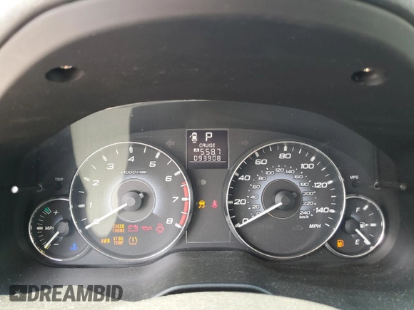 2010 Subaru Legacy Premium All-Weather Anniversary with VIN 4S3BMBC63A3243763, listed as a Copart auction lot 59732445 with 93,908 mi miles and Salvage title. Bid and sale history available at DreamBid. Image 9.