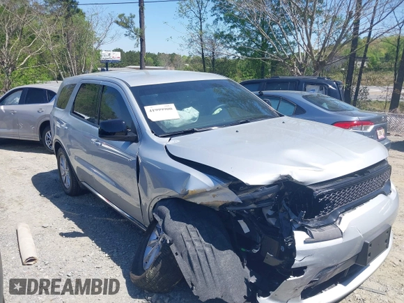 2024 Dodge Durango Special Service with VIN 1C4SDJFT4RC183953, listed as a IAAI auction lot 41999900 with 2,308 mi miles and . Bid and sale history available at DreamBid. Image 1.