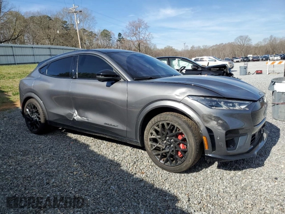 2023 Ford Mustang Mach-E GT with VIN 3FMTK4SXXPMA38492, listed as a Copart auction lot 49809765 with 19,309 mi miles and Salvage Title. Bid and sale history available at DreamBid. Image 4.