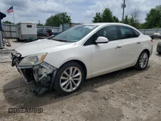 2014 Buick Verano Convenience Group with VIN 1G4PR5SKXE4105589, listed as a Copart auction lot 53344145 with 120,426 mi miles and Salvage title. Bid and sale history available at DreamBid. Image 1.
