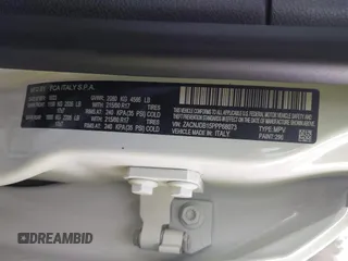 2023 Jeep Renegade Latitude with VIN ZACNJDB15PPP68073, listed as a IAAI auction lot 41482519 with 24,957 mi miles and . Bid and sale history available at DreamBid. Image 9.