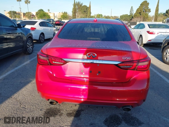 2021 Infiniti Q50 Luxe z VIN JN1EV7BPXMM705321, wystawiony jako IAAI lot #41838394 z przebiegiem 38 928 mil mil oraz . Historia ofert i sprzedaży dostępna na DreamBid. Obrazek 17.
