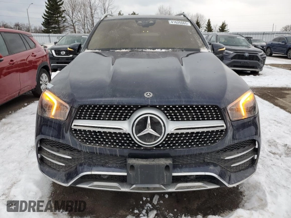2020 Mercedes-Benz GLE 450 z VIN 4JGFB5KE6LA216665, wystawiony jako Copart lot #41626065 z przebiegiem 87 620 mil mil oraz Czysty tytuł • Clean title. Historia ofert i sprzedaży dostępna na DreamBid. Obrazek 5.