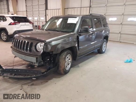 2016 Jeep Patriot Sport with VIN 1C4NJRBB0GD691510, listed as a IAAI auction lot 41729015 with 177,527 mi miles and . Bid and sale history available at carsss.com. Image 18.