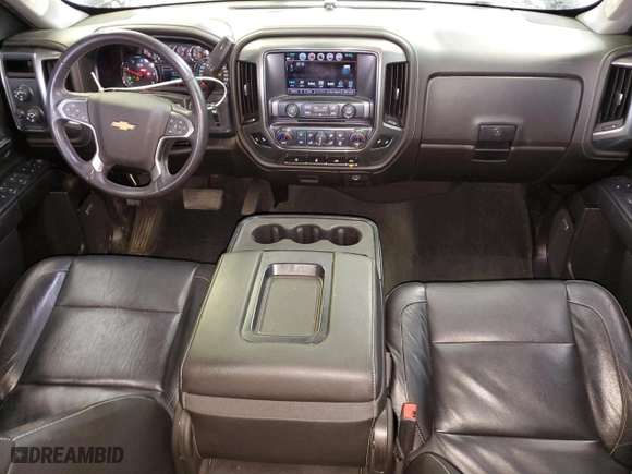 2018 Chevrolet Silverado 1500 LTZ with VIN 3GCUKSER4JG327481, listed as a Copart auction lot 60287684 with 54,004 mi miles and Salvage Title. Bid and sale history available at carsss.com. Image 8.