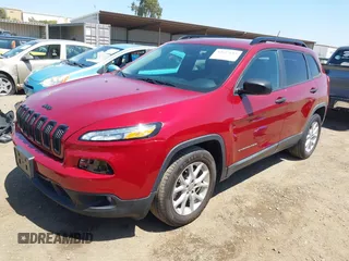 2016 Jeep Cherokee Sport with VIN 1C4PJLAB5GW281944, listed as a IAAI auction lot 42627685 with 117,954 mi miles and . Bid and sale history available at DreamBid. Image 2.