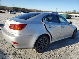 2006 Lexus IS 250 Manual with VIN JTHBK262665018536, listed as a Copart auction lot 45328565 with 266,705 mi miles and Salvage Title. Bid and sale history available at carsss.com. Image 3.
