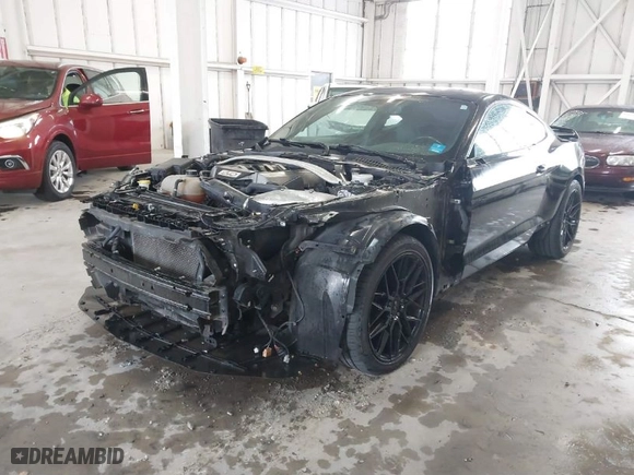 2015 Ford Mustang GT with VIN 1FA6P8CF1F5335127, listed as a IAAI auction lot 41757181 with 77,134 mi miles. Bid and sale history available at carsss.com. Image 2.