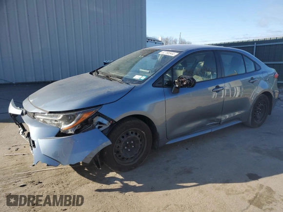 2021 Toyota Corolla LE with VIN JTDEPMAE3MJ133502, listed as a Copart auction lot 82795544 with 40,792 mi miles and Salvage Title. Bid and sale history available at DreamBid. Image 1.