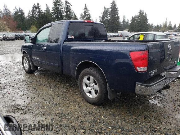 2006 Nissan Titan SE with VIN 1N6AA06A06N534206, listed as a Copart auction lot 52132205 with 167,204 mi miles and Salvage title. Bid and sale history available at DreamBid. Image 2.