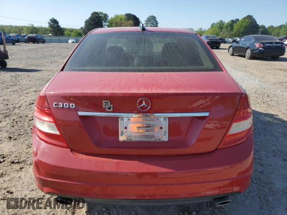 2010 Mercedes-Benz C 300 Sport with VIN WDDGF5EB1AR088760, listed as a Copart auction lot 52985115 with Not Provided miles and Salvage Title. Bid and sale history available at DreamBid. Image 6.