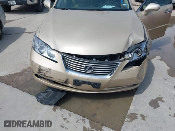 2008 Lexus ES 350 with VIN JTHBJ46G382231376, listed as a IAAI auction lot 41886315 with 219,534 mi miles. Bid and sale history available at carsss.com. Image 6.
