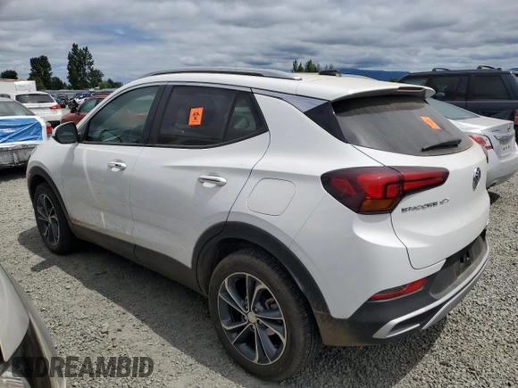 2022 Buick Encore GX Select z VIN KL4MMDS23NB142585, wystawiony jako Copart lot #59618615 z przebiegiem 3 880 mil mil oraz Szkoda całkowita • Salvage title. Historia ofert i sprzedaży dostępna na DreamBid. Obrazek 2.
