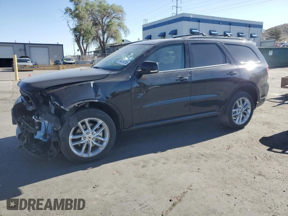 2022 Dodge Durango GT Plus with VIN 1C4RDJDG5NC185208, listed as a Copart auction lot 54416785 with 22,781 mi miles and Salvage title. Bid and sale history available at DreamBid. Image 1.