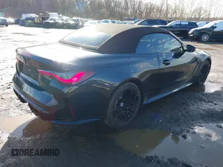 2023 BMW M4 Competition xDrive with VIN WBS33BA03PCL67913, listed as a IAAI auction lot 41223413 with 30,021 mi miles. Bid and sale history available at carsss.com. Image 4.