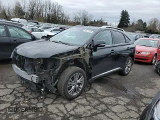 2013 Lexus RX 350 with VIN 2T2BK1BA2DC207950, listed as a Copart auction lot 45237545 with 91,036 mi miles and Salvage Title. Bid and sale history available at carsss.com. Image 1.