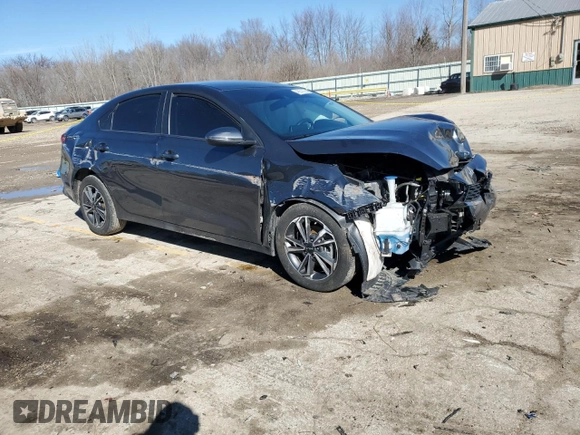 2024 Kia Forte LXS with VIN 3KPF24ADXRE715207, listed as a Copart auction lot 48201005 with 34,794 mi miles and Salvage Title. Bid and sale history available at carsss.com. Image 4.