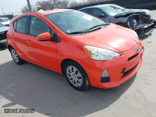 2013 Toyota Prius c One with VIN JTDKDTB36D1039424, listed as a IAAI auction lot 41834405 with 140,691 mi miles. Bid and sale history available at carsss.com. Image 1.