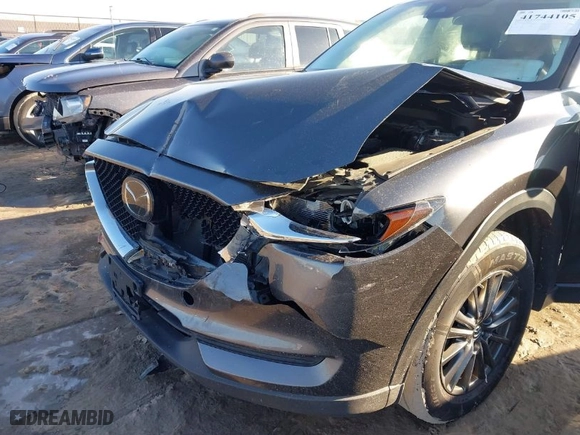2019 Mazda CX-5 Touring with VIN JM3KFBCM2K0659550, listed as a IAAI auction lot 41744105 with NaN miles. Bid and sale history available at carsss.com. Image 5.