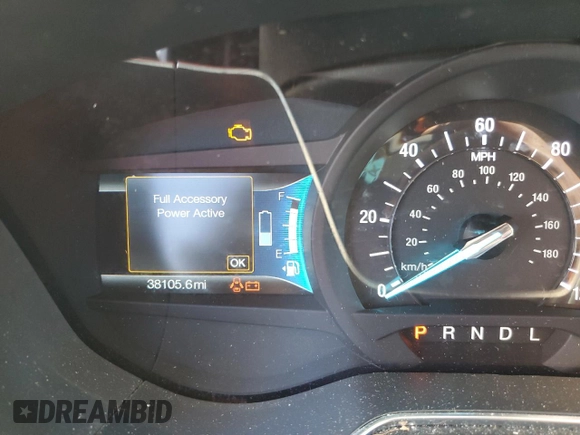 2018 Ford Fusion Hybrid Titanium with VIN 3FA6P0RU2JR103195, listed as a Copart auction lot 67422692 with 38,105 mi miles. Bid and sale history available at carsss.com. Image 9.