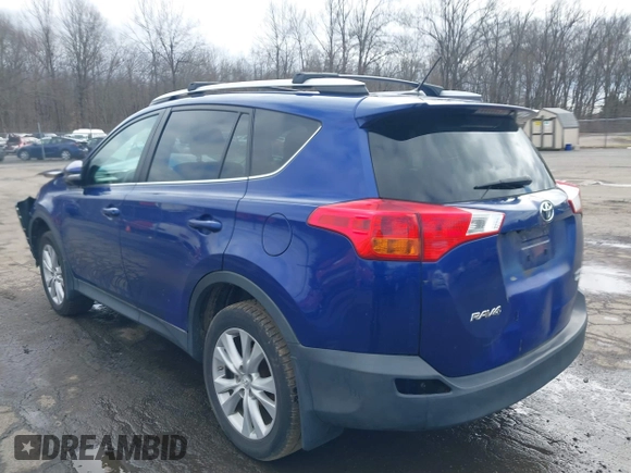 2014 Toyota RAV4 Limited with VIN 2T3DFREV4EW176285, listed as a IAAI auction lot 41819817 with 253,320 mi miles. Bid and sale history available at carsss.com. Image 3.