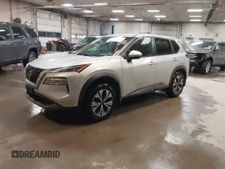 2022 Nissan Rogue SV with VIN 5N1BT3BB2NC722538, listed as a IAAI auction lot 41511198 with 64,820 mi miles and . Bid and sale history available at carsss.com. Image 2.