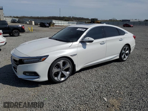 2020 Honda Accord Touring с VIN 1HGCV2F90LA023908, выставлен на аукционе Copart как лот 51314895 с пробегом 65 076 миль миль и Списание • Salvage title. История ставок и продаж доступна на DreamBid. Изображение 1.