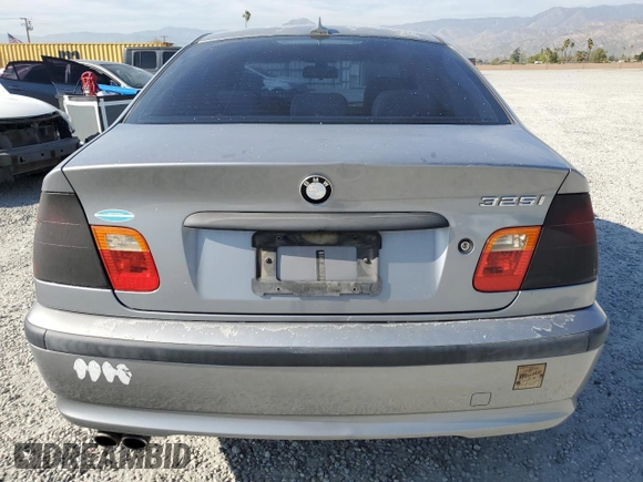 2004 BMW 3 Series 325i with VIN WBAAZ33464KP85044, listed as a Copart auction lot 50255335 with 207,202 mi miles and Clean Title. Bid and sale history available at carsss.com. Image 6.
