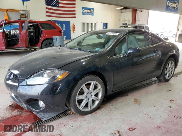 2006 Mitsubishi Eclipse GT with VIN 4A3AK34T66E004535, listed as a Copart auction lot 76970094 with 136,215 mi miles and Salvage Title. Bid and sale history available at carsss.com. Image 1.