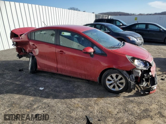 2017 Kia Rio EX with VIN KNADN4A36H6071809, listed as a Copart auction lot 42831535 with 0 mi miles and Non Repairable. Bid and sale history available at carsss.com. Image 4.