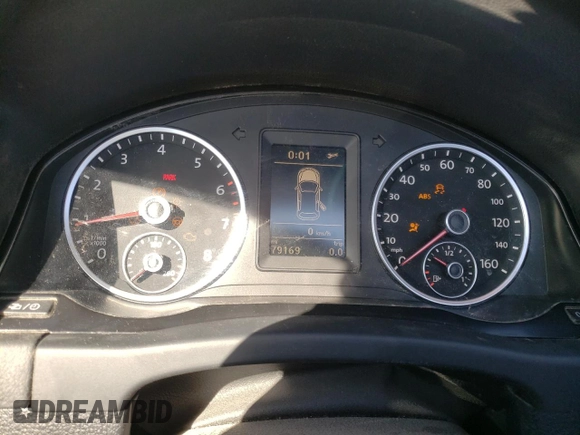 2013 Volkswagen Tiguan S with VIN WVGAV3AX8DW559779, listed as a Copart auction lot 87512845 with 79,169 mi miles and Salvage title. Bid and sale history available at DreamBid. Image 9.