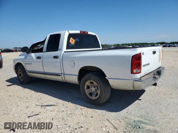 2002 Dodge 1500 with VIN 1D7HA18N02S532688, listed as a Copart auction lot 54072395 with 186,296 mi miles and Salvage title. Bid and sale history available at DreamBid. Image 2.