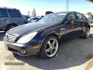 2007 Mercedes-Benz CLS-Class 5.5L with VIN WDDDJ72X17A080839, listed as a Copart auction lot 44574264 with 126,234 mi miles and Salvage Title. Bid and sale history available at carsss.com. Image 1.