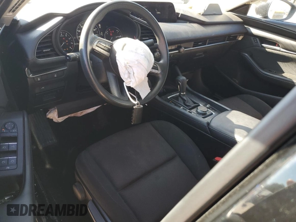 2022 Mazda 3 S with VIN 3MZBPAAL8NM300034, listed as a Copart auction lot 83892344 with 42,226 mi miles and Salvage title. Bid and sale history available at DreamBid. Image 8.