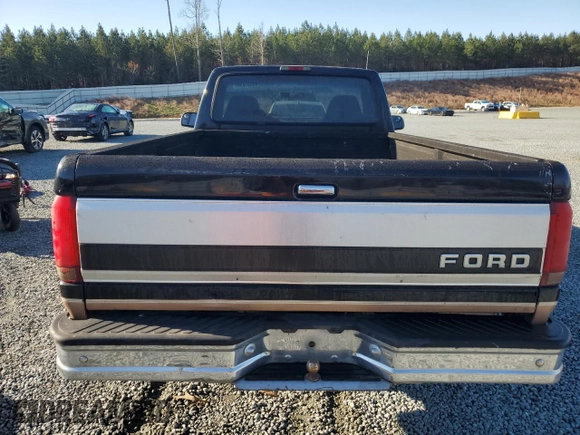 1995 Ford F-150 with VIN 1FTEF15NXSNB33921, listed as a Copart auction lot 49531205 with 180,127 mi miles and Clean Title. Bid and sale history available at carsss.com. Image 6.