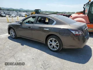 2013 Nissan Maxima SV with VIN 1N4AA5AP4DC811286, listed as a Copart auction lot 52349505 with Not Provided miles and Salvage Title. Bid and sale history available at DreamBid. Image 2.