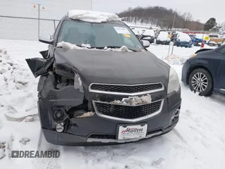 2014 Chevrolet Equinox LTZ with VIN 2GNFLHE39E6350753, listed as a IAAI auction lot 41356892 with 128,410 mi miles. Bid and sale history available at carsss.com. Image 12.
