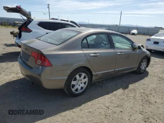 2008 Honda Civic LX with VIN 2HGFA16518H318976, listed as a Copart auction lot 55897095 with 183,864 mi miles and Salvage Title. Bid and sale history available at DreamBid. Image 3.