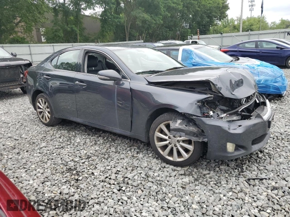 2010 Lexus IS 250 z VIN JTHCF5C26A5036218, wystawiony jako Copart lot #62703475 z przebiegiem 226 101 mil mil oraz Czysty tytuł • Clean title. Historia ofert i sprzedaży dostępna na DreamBid. Obrazek 4.