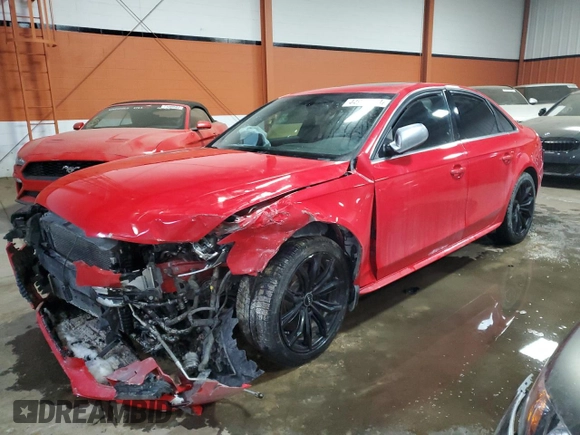 2014 Audi S4 Premium with VIN WAUFGCFL6EA113376, listed as a Copart auction lot 44935884 with 136,745 mi miles and Salvage Title. Bid and sale history available at carsss.com. Image 1.