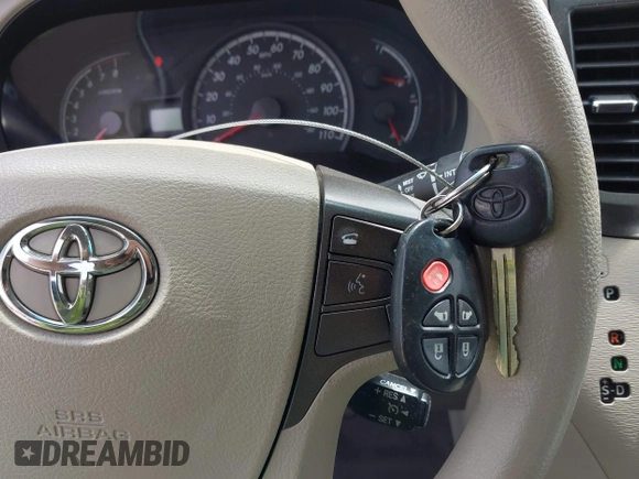 2013 Toyota Sienna LE AAS with VIN 5TDKK3DC1DS392577, listed as a IAAI auction lot 41932168 with 90,643 mi miles and . Bid and sale history available at DreamBid. Image 11.