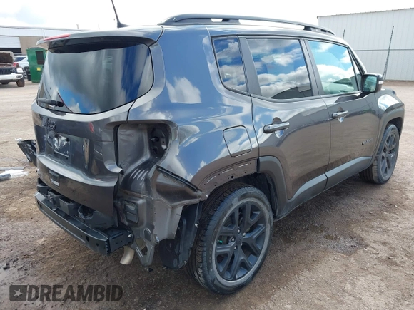 2018 Jeep Renegade Latitude with VIN ZACCJABB2JPH96664, listed as a IAAI auction lot 42221060 with 23,499 mi miles and . Bid and sale history available at DreamBid. Image 4.